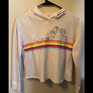 GAP Girl Cropped Hoodie.